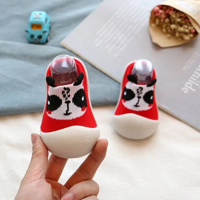 Deborah – Kids' Panda Design Sock Shoes – Soft Sole Non-Slip Footwear for Toddlers