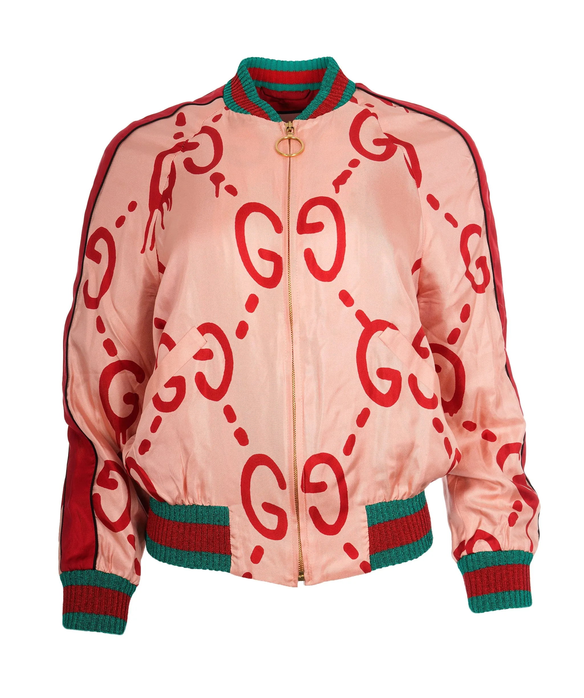 Gucci Red Pink GG Bomber  ALC1093