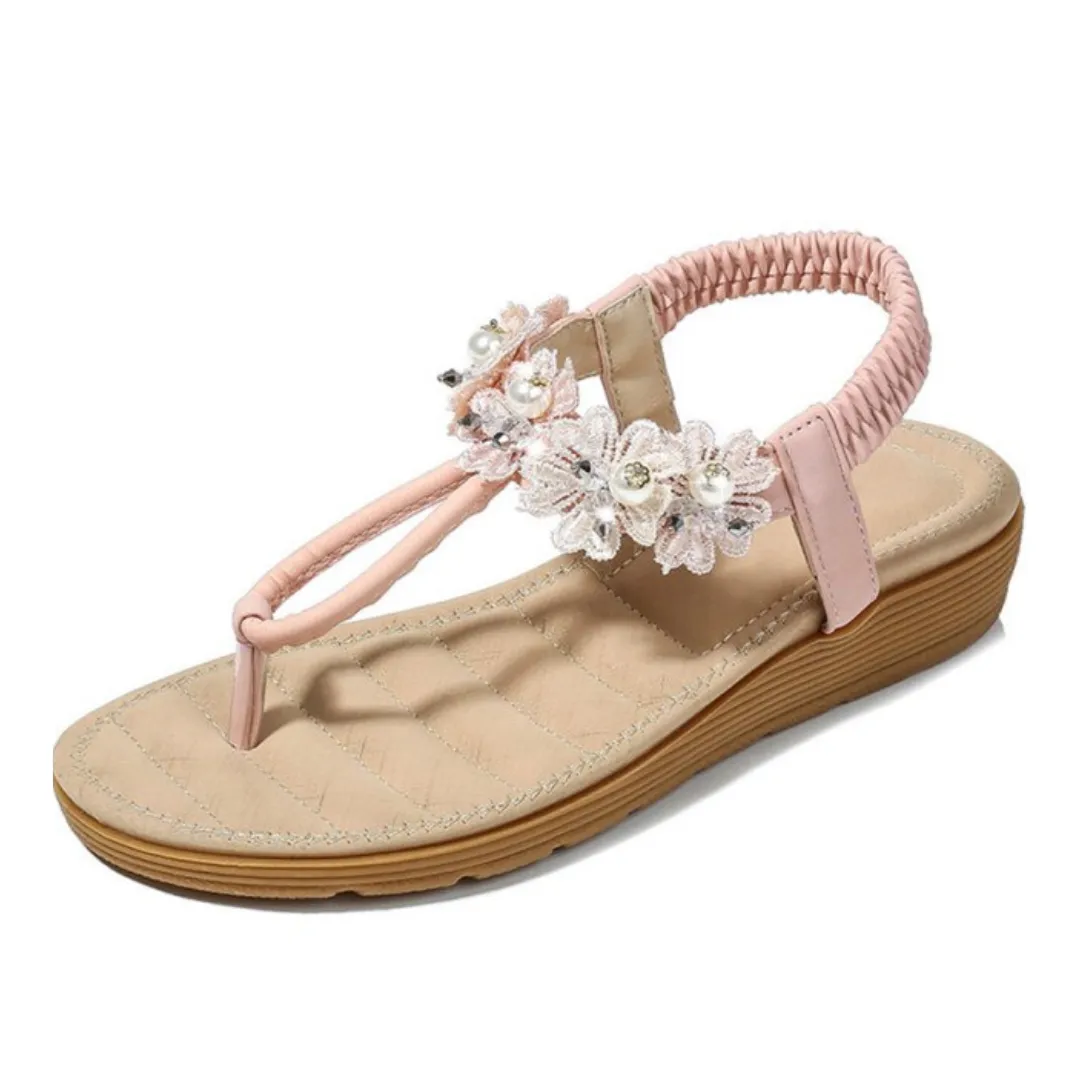 Pilar Women's Comfortable Sandal With Elastic Band