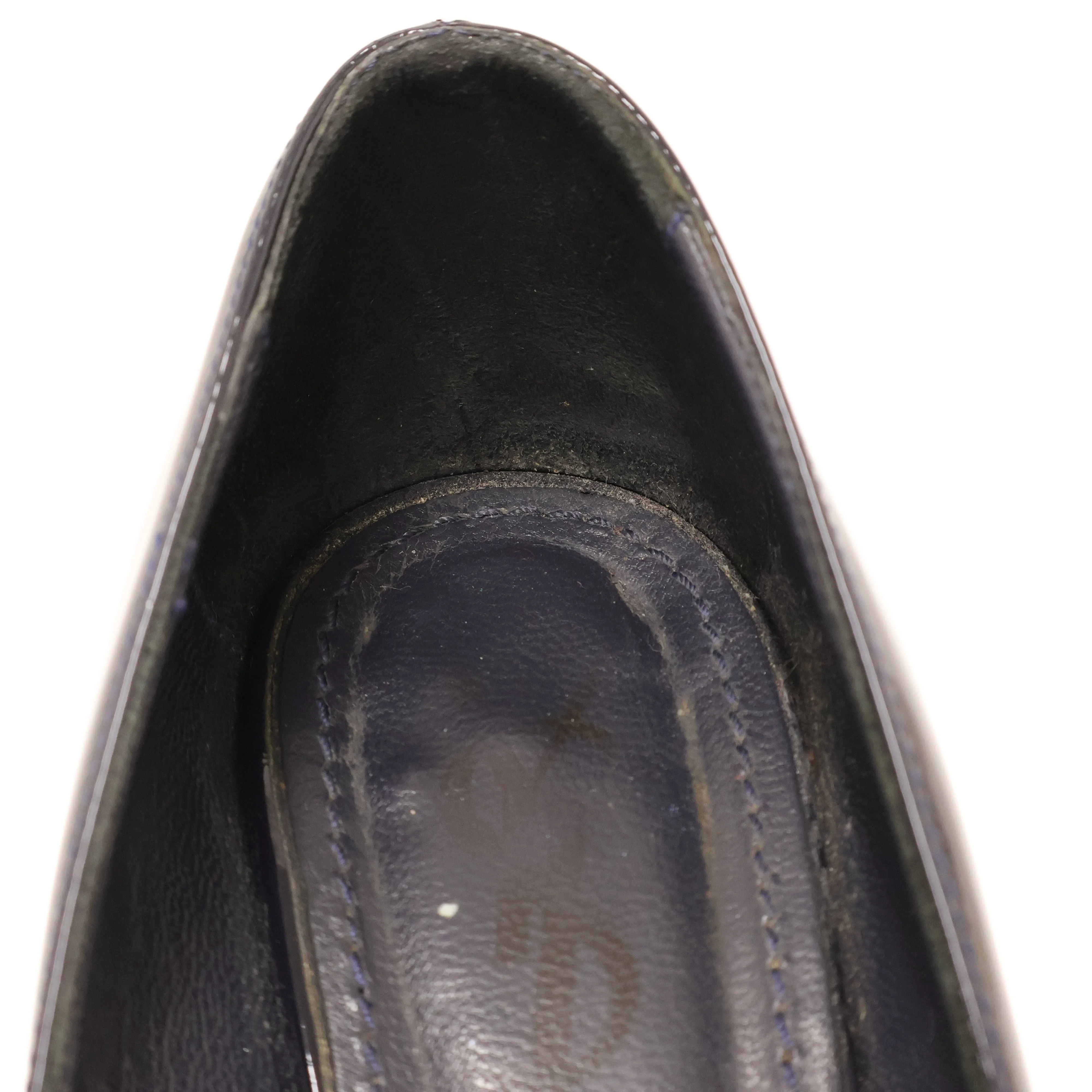 Saint Laurent Patent Tribtoo Black