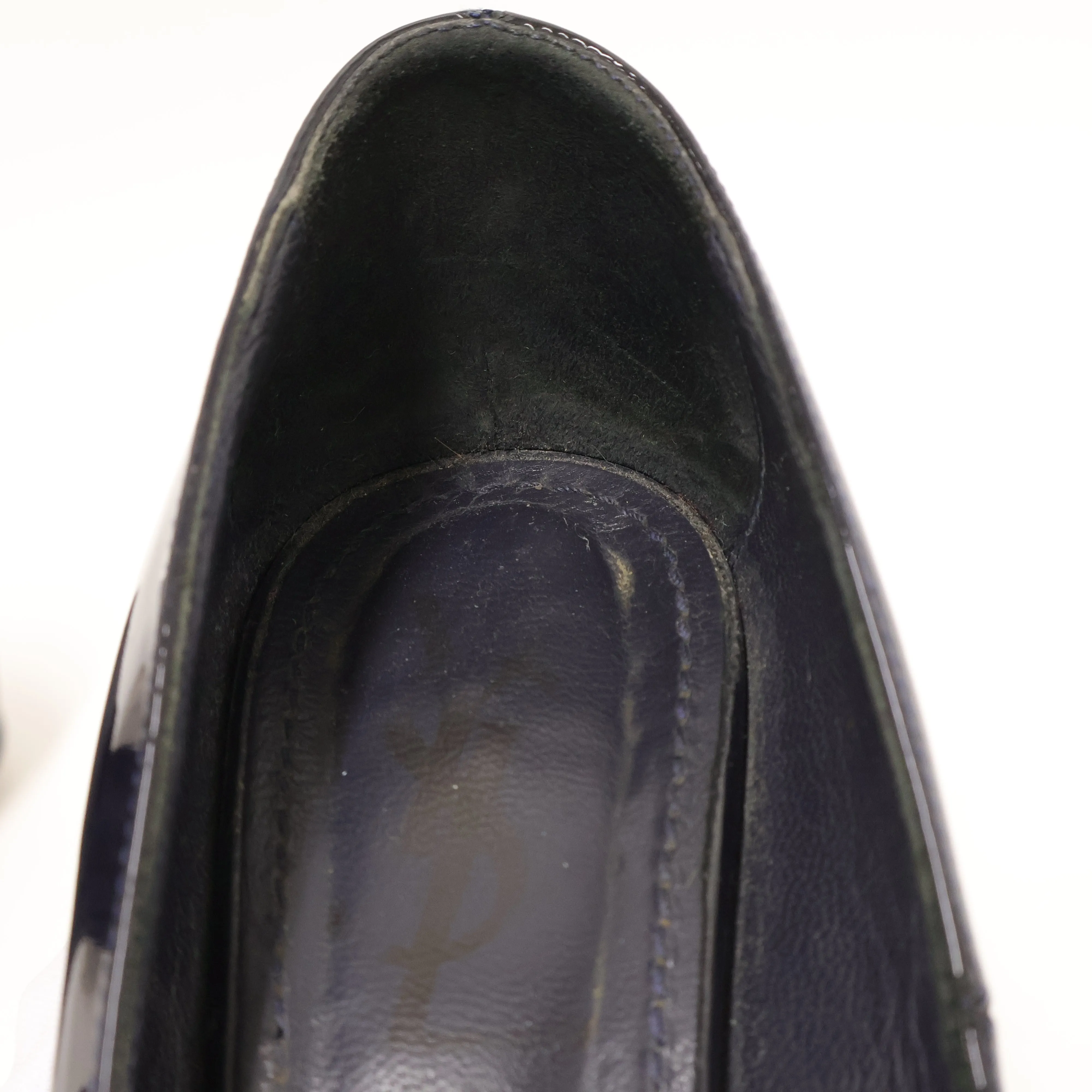 Saint Laurent Patent Tribtoo Black